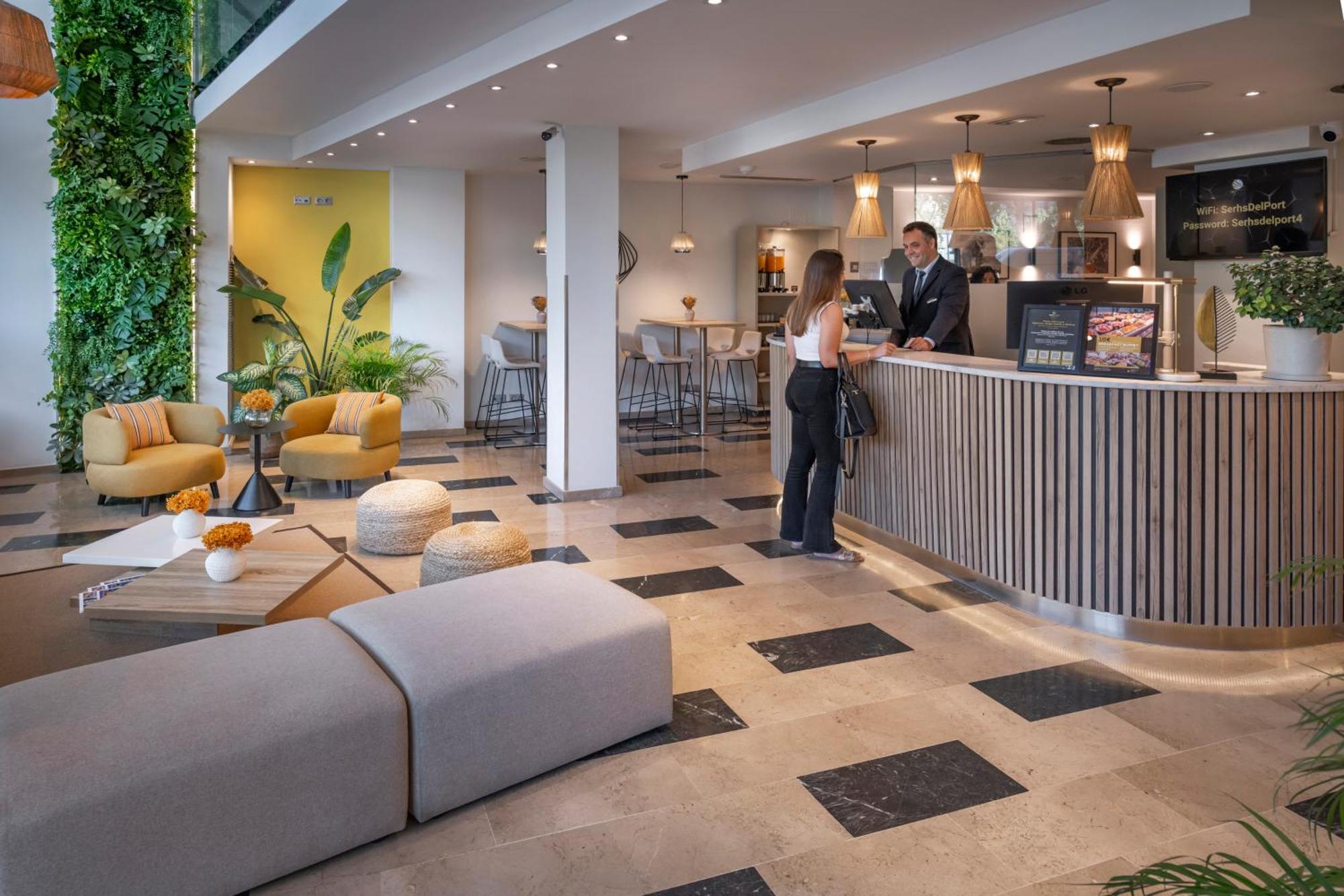 Hotel Serhs Del Port Барселона Екстериор снимка